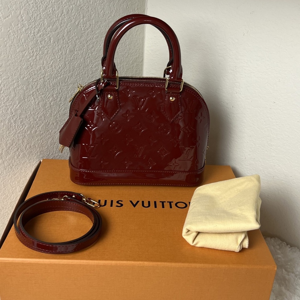 Louis Vuitton Vernis Patent Leather Alma BB
